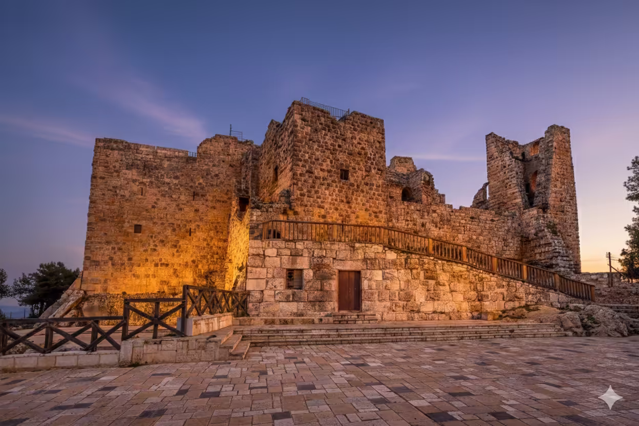 Экскурсия в замок Аджлун и античный город Джераш