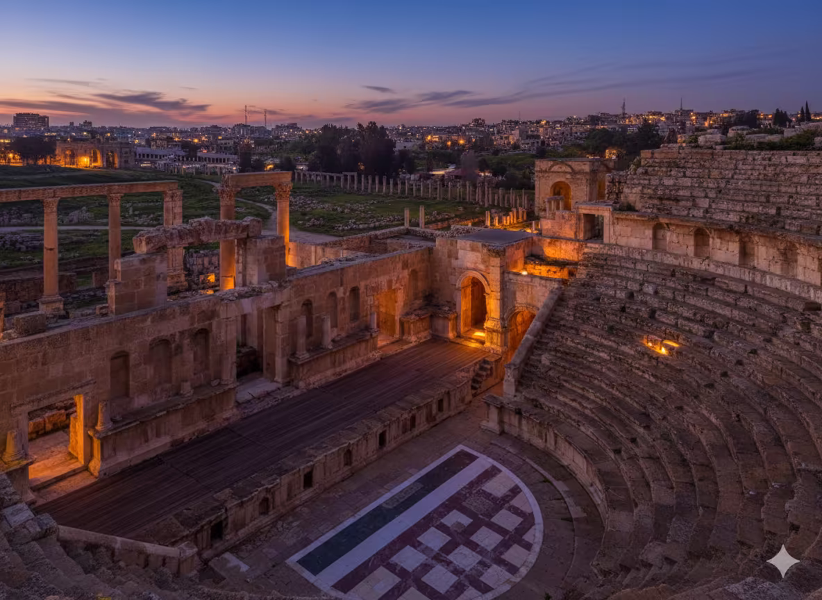 Экскурсия в античный город Джераш (Помпеи Востока)